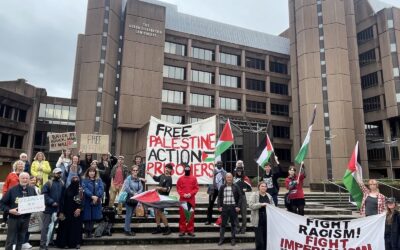 Hundreds Mobilise to Demand the Freedom of Palestine Action Prisoners 